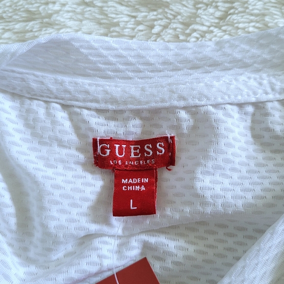 Guess❓Teresa Mesh Logo Tee👕 - NWT - Picture 5 of 14